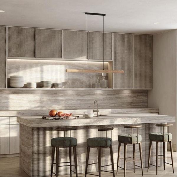 オーストラリア プロジェクト キャビネット モジュラル 機械 カウンター トップ と Pvc 固木 キッチン キャビネット を 作る