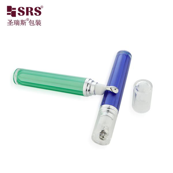 LR001-15ML High Quality No Leakage Acrylic Customization Eye Serum Cosmetic Packaging Applicator Metal