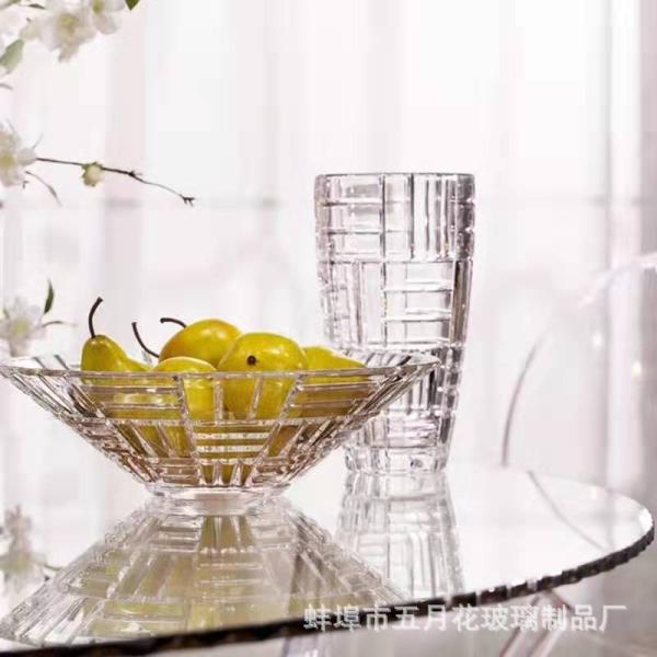 High Quality Wedding Decorative Clear Glass Vase