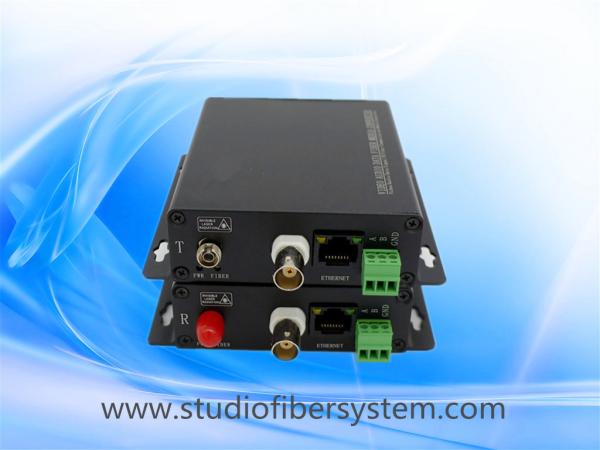 new 1CH AHD Data Media Fiber Converter for 1CH 720P/1080P AHD&1CH reverse RS485&1CH 10/100M ethernet over 1SM/MM fiber