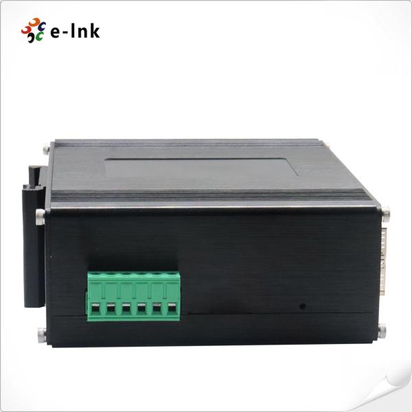Din Rail Managed Switch 24 Port 10/100/1000T 802.3at PoE на 4-порт 1000X Гигабитный SFP