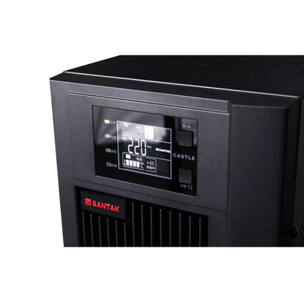 Torre do Castelo Santak C 1KVA 1KW 2KVA 3KVA 6KVA 10KVA 220V Bateria de chumbo-ácido UPS de energia de reserva