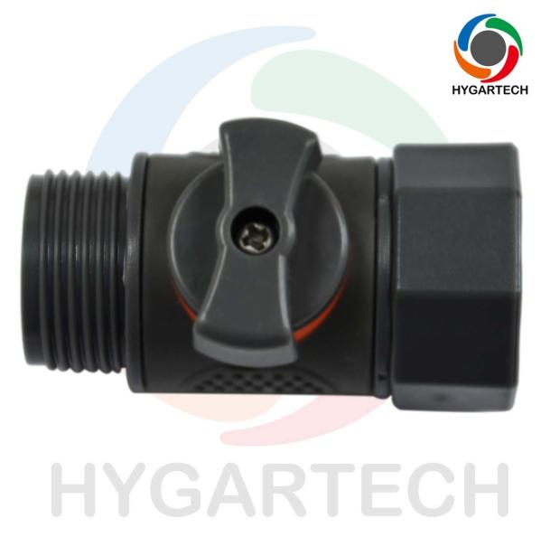 Plastic Garden Ball Valve BSP Male X Female Threaded End 3/4'' Connector  For Gardening And Car Washing Use