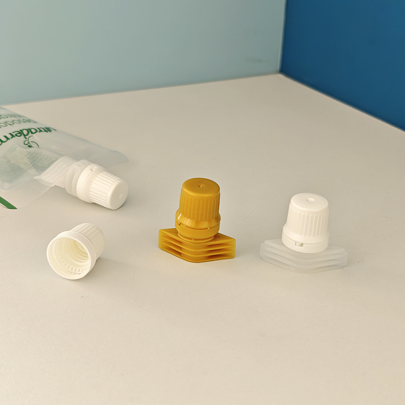 9.6mm Plastic Spout Cap | Food-Grade HDPE Doypack Closure For Juice & Sauce Pouches