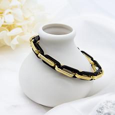 Encante a cavidade do bracelete da pulseira dos homens do tênis deixa joia frisada dos braceletes