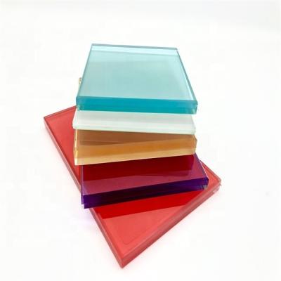 Clear Tempered Flat Curved Tinted Building Laminated Glass PVB SGP EVA Industrial Grade