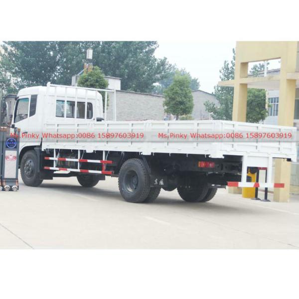 12 Tons Dongfeng Cargo Truck , Logistics Transportation Cargo Pickup Truck