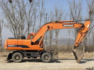 Original Korea 21Ton Used Doosan Excavators Huge Doosan  DX210w 7 Diggers