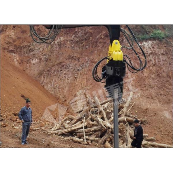 Low Noise Vibratory Pile Driver Hydraulic Motor For 20ton Hitachi ZX200 ZX210 Excavator