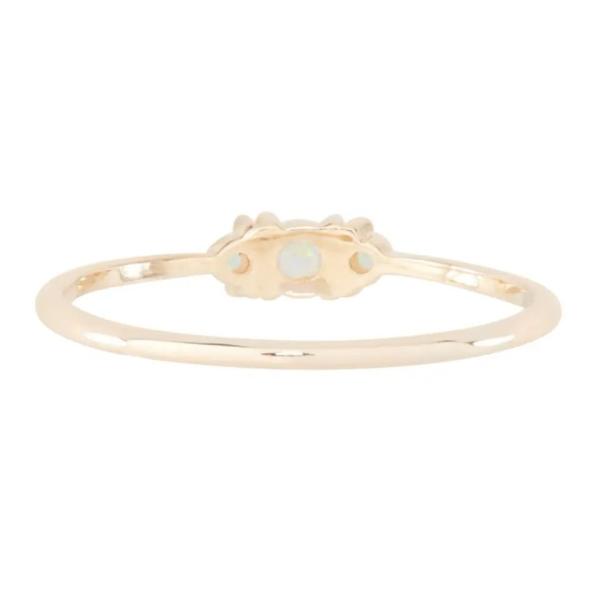 925 anneaux plaqués de bijoux de femmes d'Opal Rings For Women Wholesale d'or jaune de Sterling Silver 14k