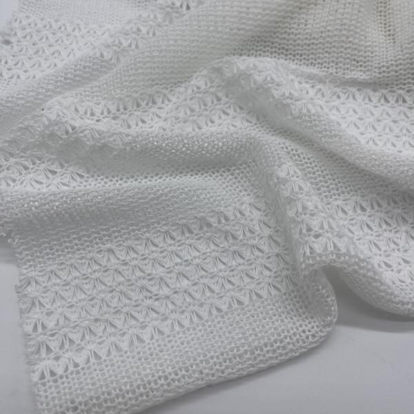 Customized/Ready Stock Knitting Jaquard Butterfly mesh Fabric 100% Polyester 155cm 180gsm F03-069