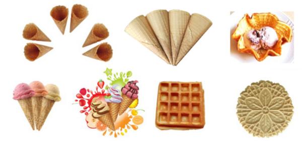 Commercial Waffle Egg Roll Machine Wafer Biscuit Production Line