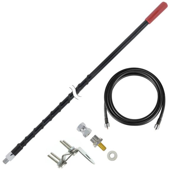 3ft 5ft montagem resistente do espelho da antena de 4 Cb da antena dos Cb da fibra de vidro do Ft