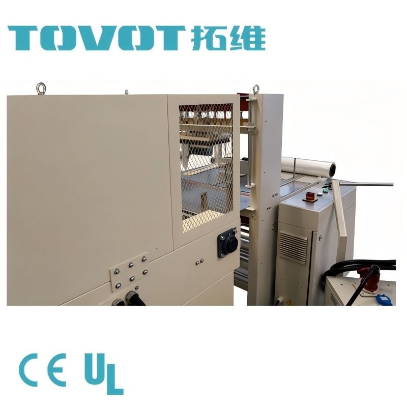 Automatic Heat Shrink Film Packaging Machine For SPC Flooring Production / Export Packaging
