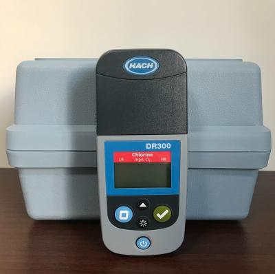 HACH DR300 Portable Colorimeter LPV445.97.06110 For Residual Chlorine Total