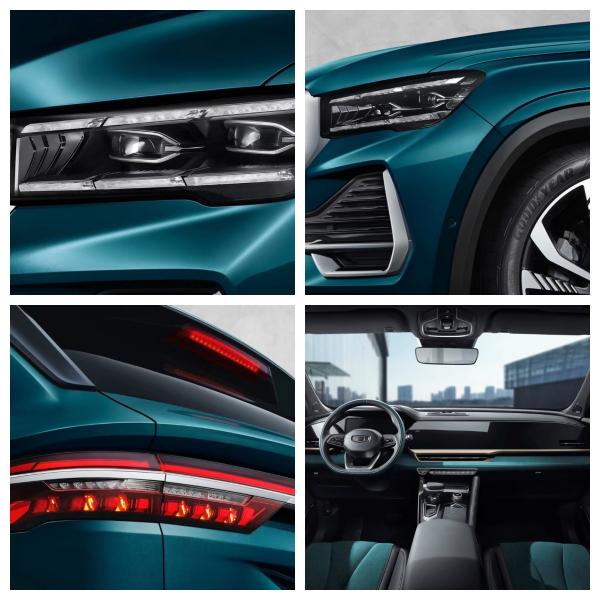 5 sièges 2023 Geely Car Xingyue L Chine Gaz Benzine Suv Nouvelles voitures