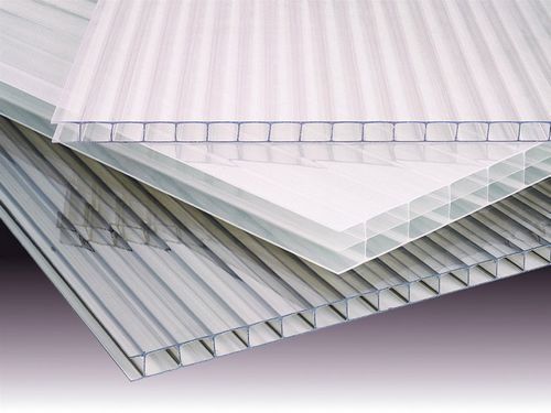 Multi Span Tunnel 8mm Polycarbonate Sheet Greenhouse For Gardening