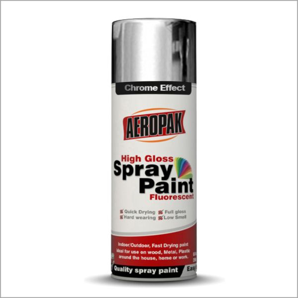 Reflective Color Chrome Spray Paint Aerosol with 450ML Volume and 285g Net Weight