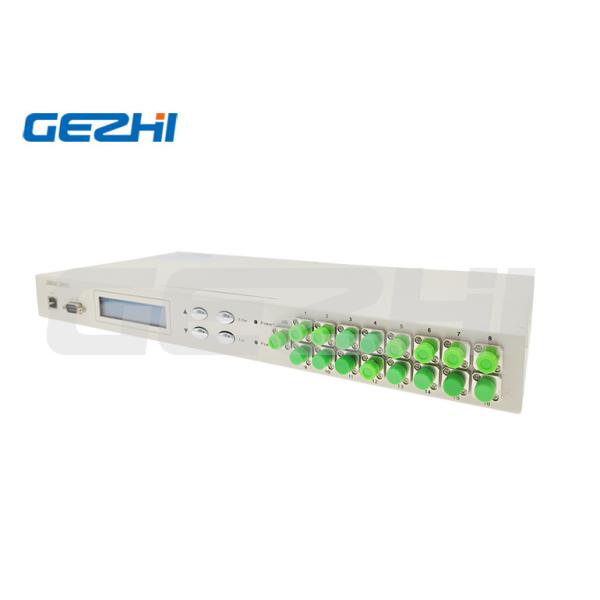 単一モードおよび多重モードの19 1Uラックマウント式の多重モード1x8オプティカル スイッチ モジュール