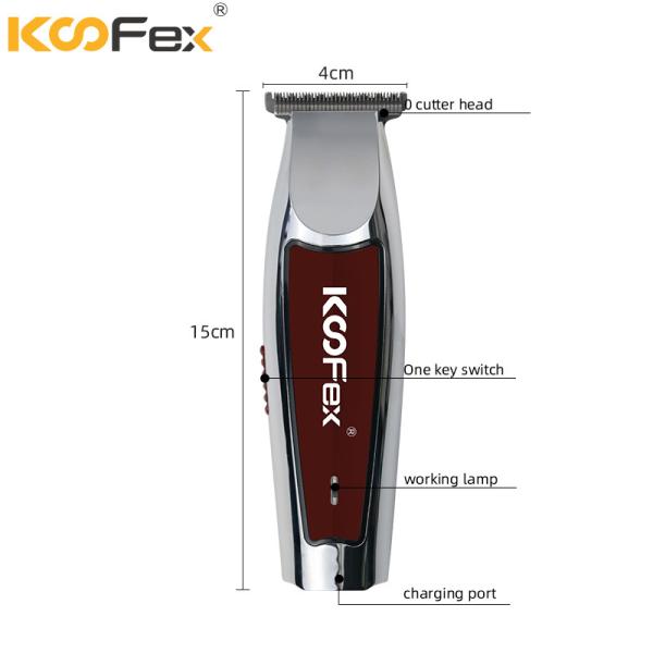 Durable Hotel Cordless Mens Hair Trimmer , Shockproof Wireless Hair Cutting Machine