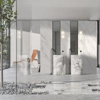 Carrelage en porcelaine à haute résistance au glissement, aspect ciment, pour supports en panneaux de ciment