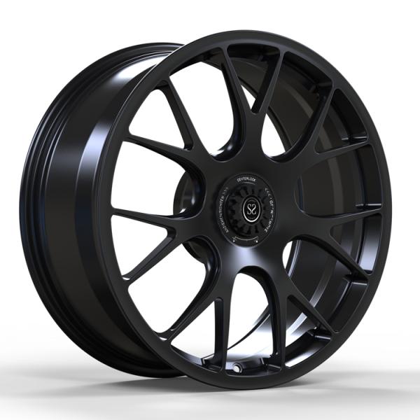 Черная часть 20x8.5 Monoblock 5x130 1 замка центра сплава выковала 718 оправы автомобиля