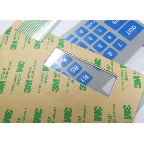 Contact à membrane tactile fait sur commande de double queue avec l'impression de 3d Digital