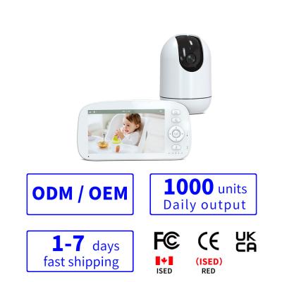 5 Inch HD Baby Monitor with Night Vision and Two-Way Talk