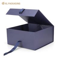 Encomenda personalizada Caixa dobrável rígida de laminação Matt para embalagem de calçado lenço de roupa