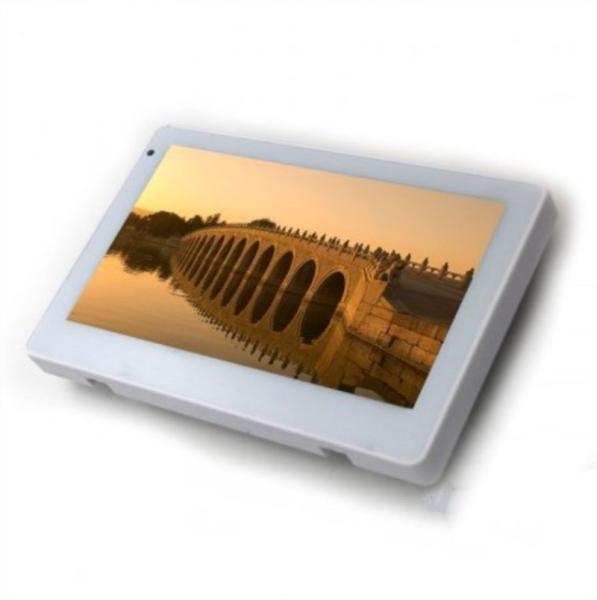 Wall mounted touch screen monitors with POE and  for Industrial control