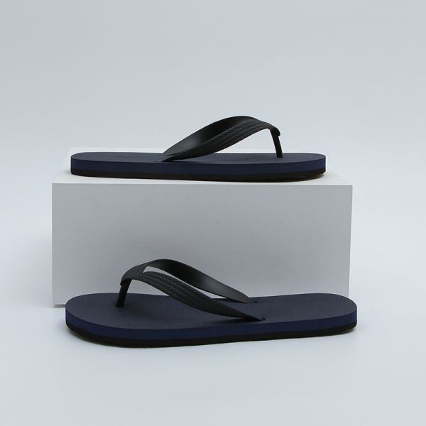 Sandales tongs basiques pour hommes, hauteur de talon plat, adaptées à l'eau, pour la pêche