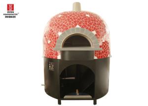 Pizza italiana Oven Gas Heating Locking Moisture do sabor napolitana exterior