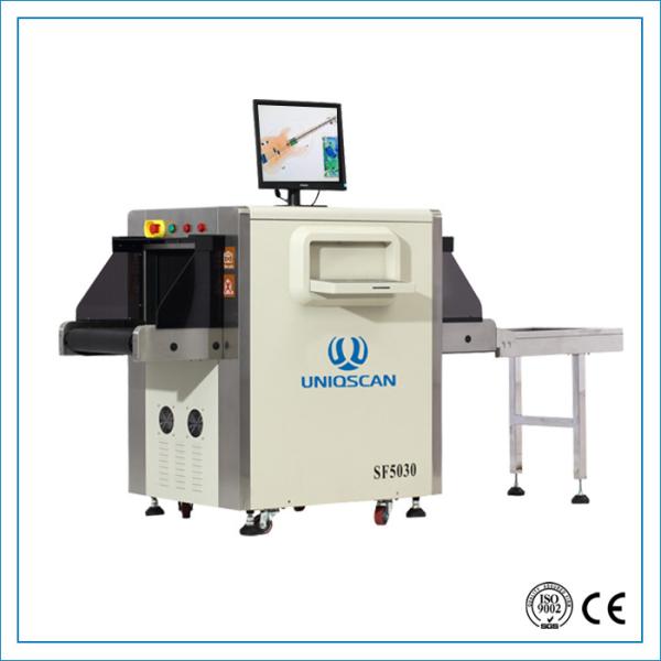 High Resolution X Ray Luggage Scanner L Shaped SF5030A For Cargo Inspection