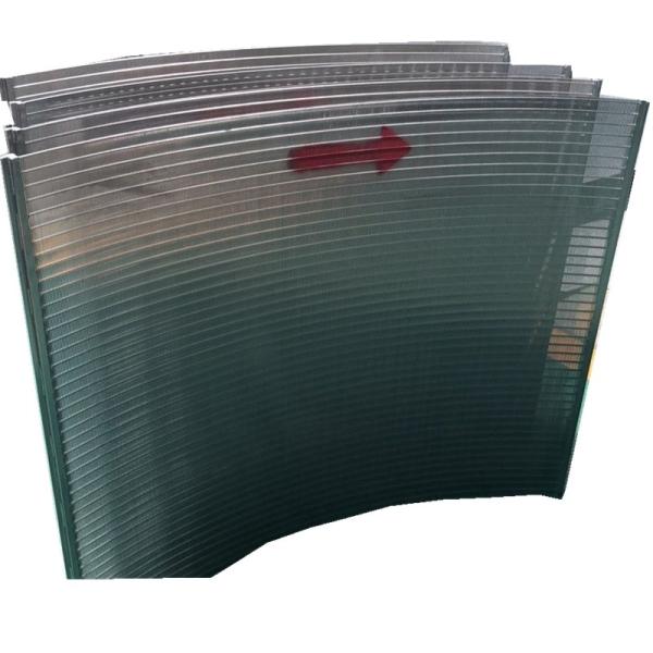 Johnson Screen Wedge Wire Parabolic Screen Dsm Screen For Chicken Slaughter