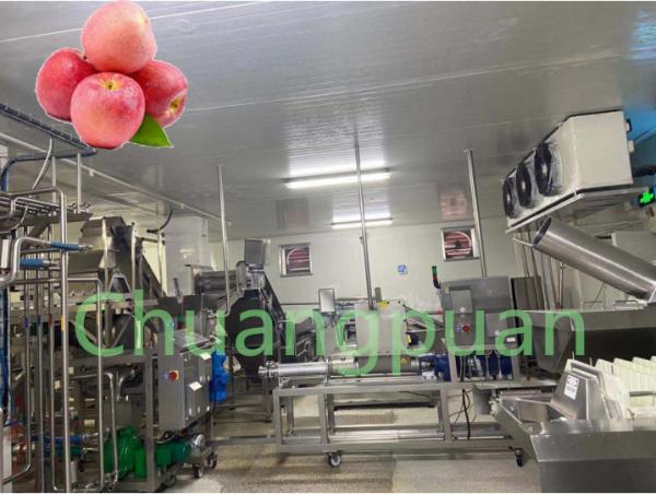 380V 50Hz Apple Juice Production Line Cold Pressing