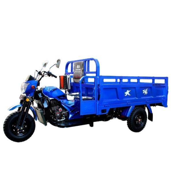 Sistema de travagem de tambor traseiro de tambor de alta potência Triciclo motorizado para entrega de carga