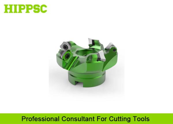 SE Square Aluminum CNC Cutting Tools , Face Milling Cutter With Central Coolant