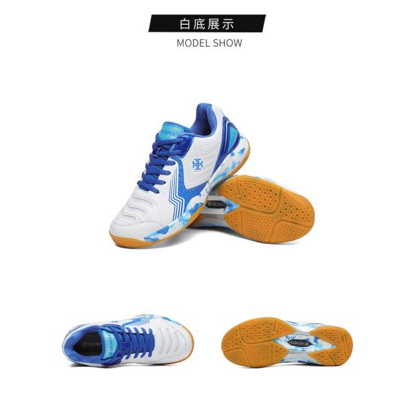 Custom Tennis Badminton Shoes With Lightweight Anti-Slip Feature Fashion Design In Large Size 46 47 Outdoor Wearing