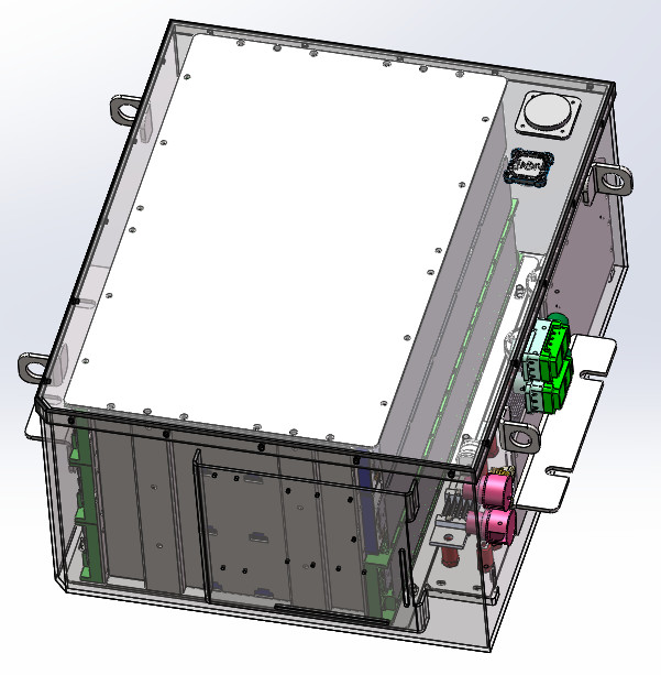 Система литий-ионного аккумулятора 76.8v трактора Hob 350ah