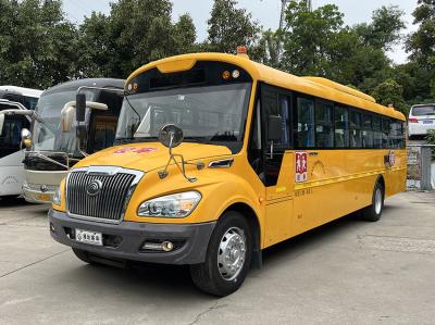 Yellow Used School Buses 46 Seats Manual Transmission Used  Buses