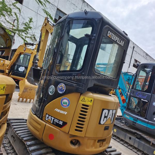 Mini Cat 303.5 Excavator SecondHand Caterpillar 303.5e with Operating Weight of 3600
