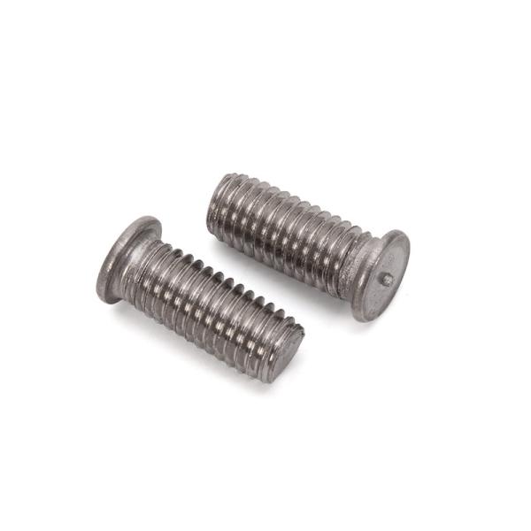 ANSI/ASME Standard Aluminium M3 Spot Welding Stud Screw with Brass Material 304 Stainless Steel and Bright Finish