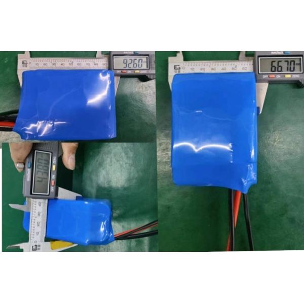 Custom Battery Pack 7.4V 16Ah 2S5P 18650 Cell 3200mAh BMS 25A With MX3.0 Charging Plug