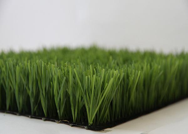 Pile Height 60MM Soccer Artificial Grass , Football Field Artificial Turf