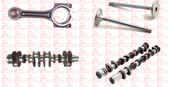 CAT 3306 a forgé le vilebrequin 4N7696 avec des pièces de moteur de cylindre de l'excavatrice 6 de Caterpillar