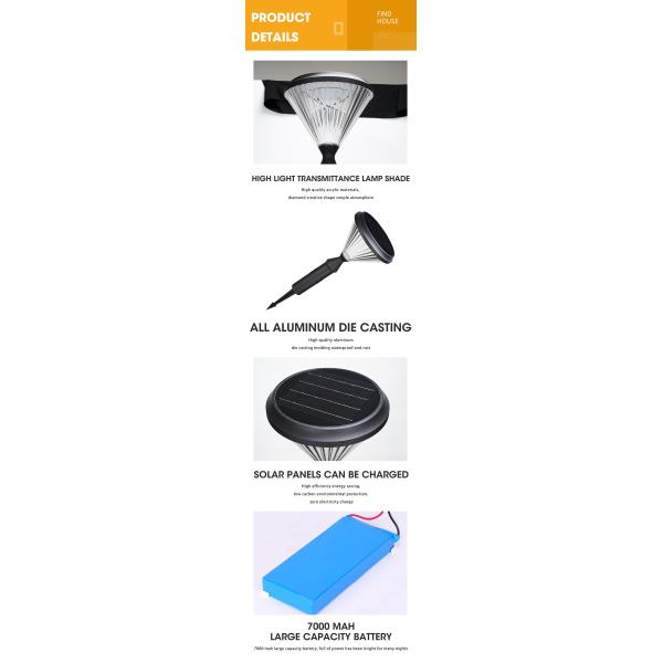 IP65 Easy Install LED Solar Wall Lights Outdoor , Aluminum High Lumen Solar Light 100lm