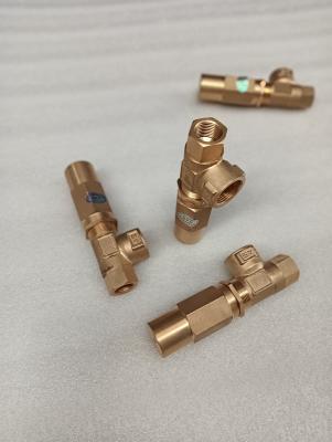 Rust Resistance Water Truck Valve Easy Operation Brass Safety Relief Valve