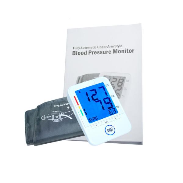 U80K Arm Type Blood Pressure Pulse Monitor with Backlight 2 x 90 Memory