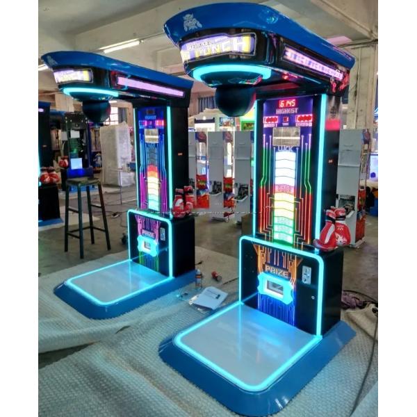 AU Plug Coin Operated Punchbag Machine Dragon Punch Boxing Machine