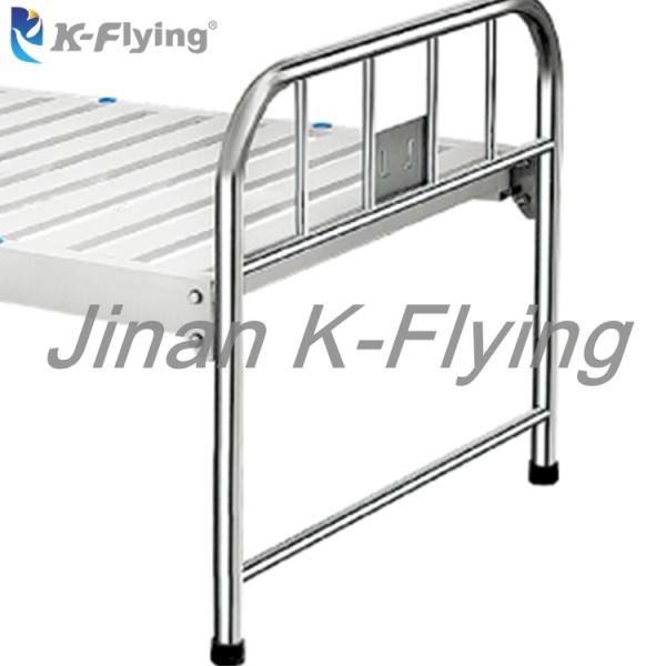 Cold Rolled Steel Portable Medical Flat Hospital Patinet Nursing Bed